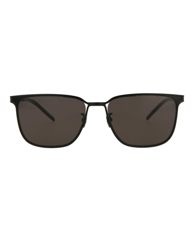 Yves Saint Laurent Square-Frame Metal Sunglasses