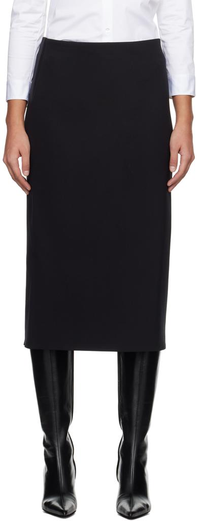 Shop The Row Kanita Side Slit Midi Skirt on Sale at