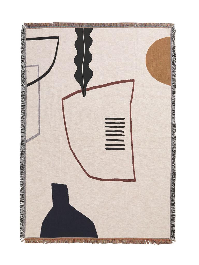 Ferm Living Mirage Cotton Blanket