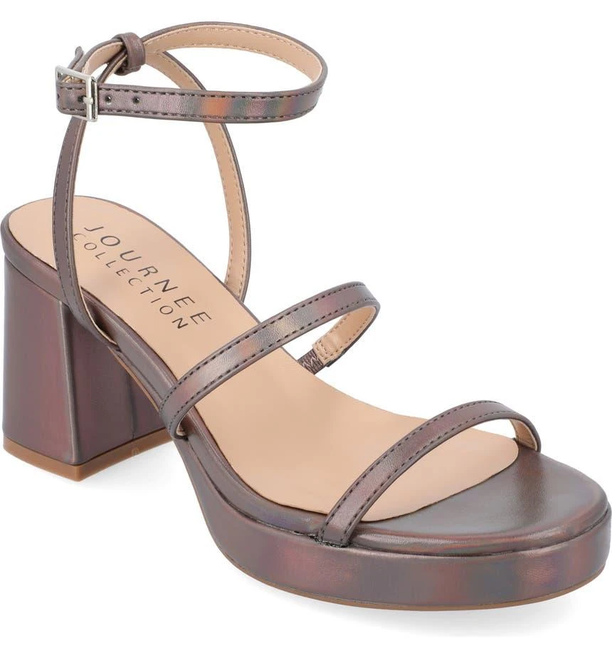 Journee Collection Samilee Block Heel Platform Sandal 1