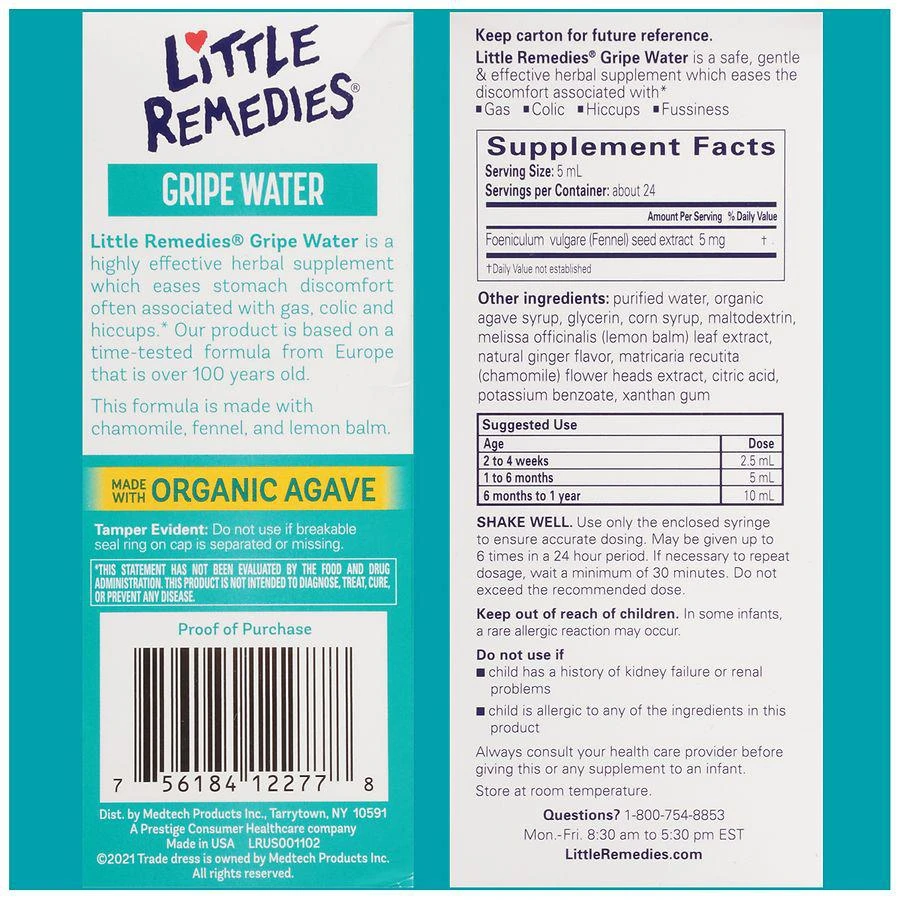 Little Remedies Gripe Water, Colic & Gas Relief 3