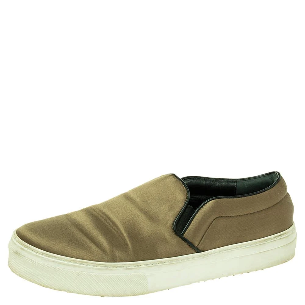 Shop Celine Black Pony Hair Slip On Sneakers Size 40 on Sale  display picture 3