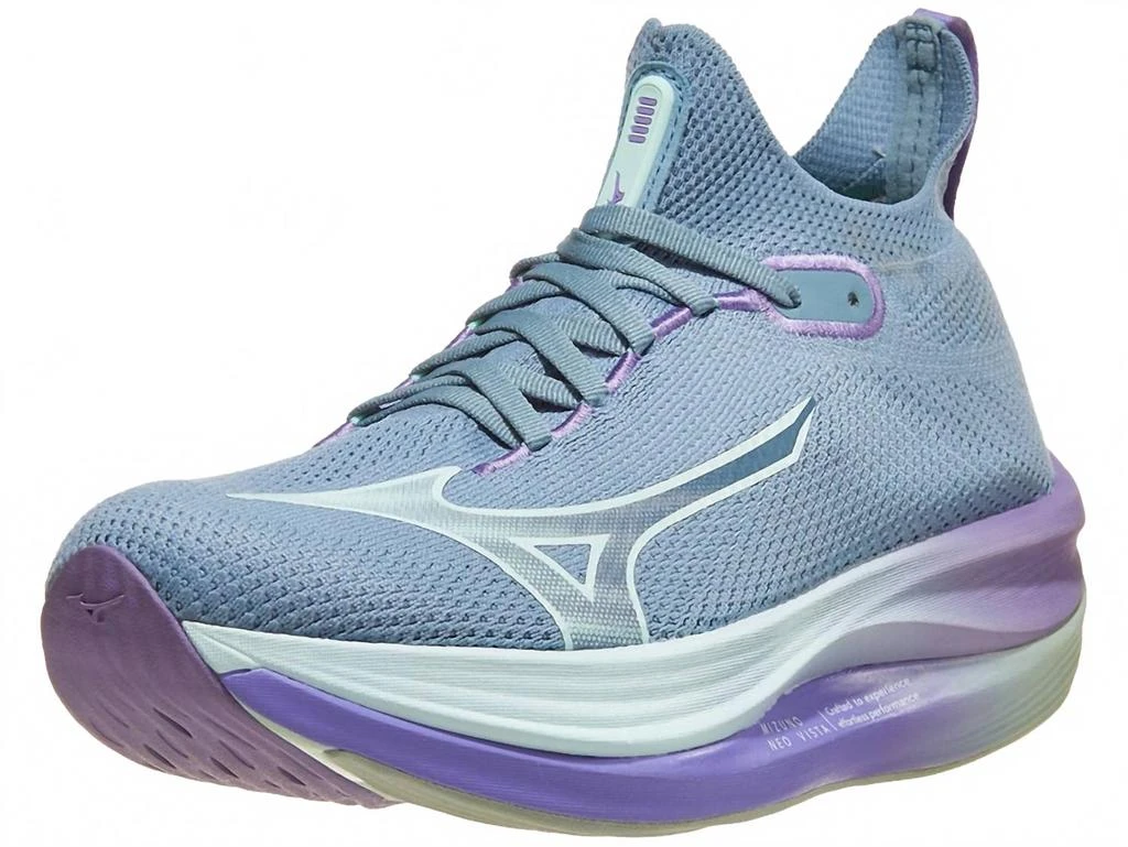 Mizuno Women
s Neo Vista Road Running Shoes In Citadel- Bay