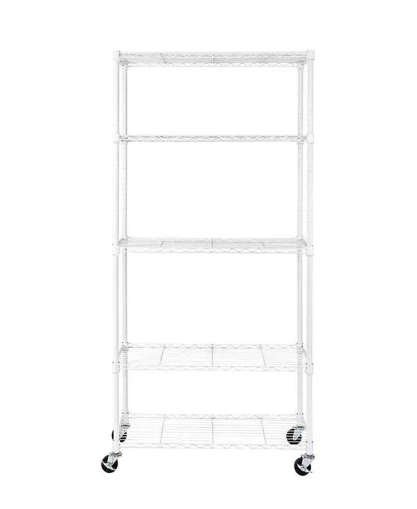 Seville Classics UltraDurable 5-Tier NSF Steel Wire Shelving System 10