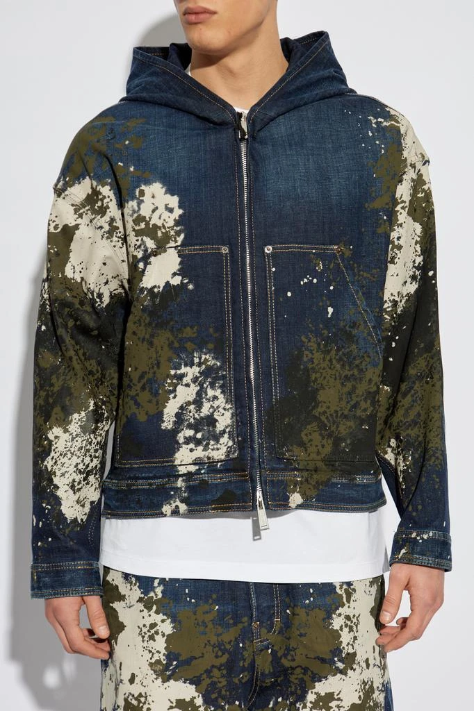 Dsquared2 Denim jacket with hood 3