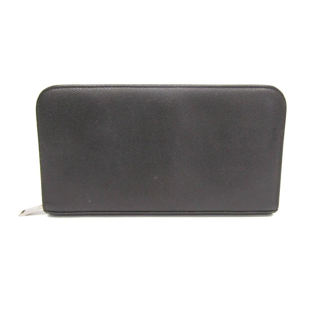 Yves Saint Laurent Leather Long Wallet (Bi-Fold) (Pre-Owned)