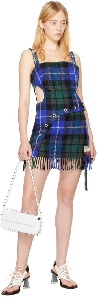 Rave Review Blue Yaam Minidress 4