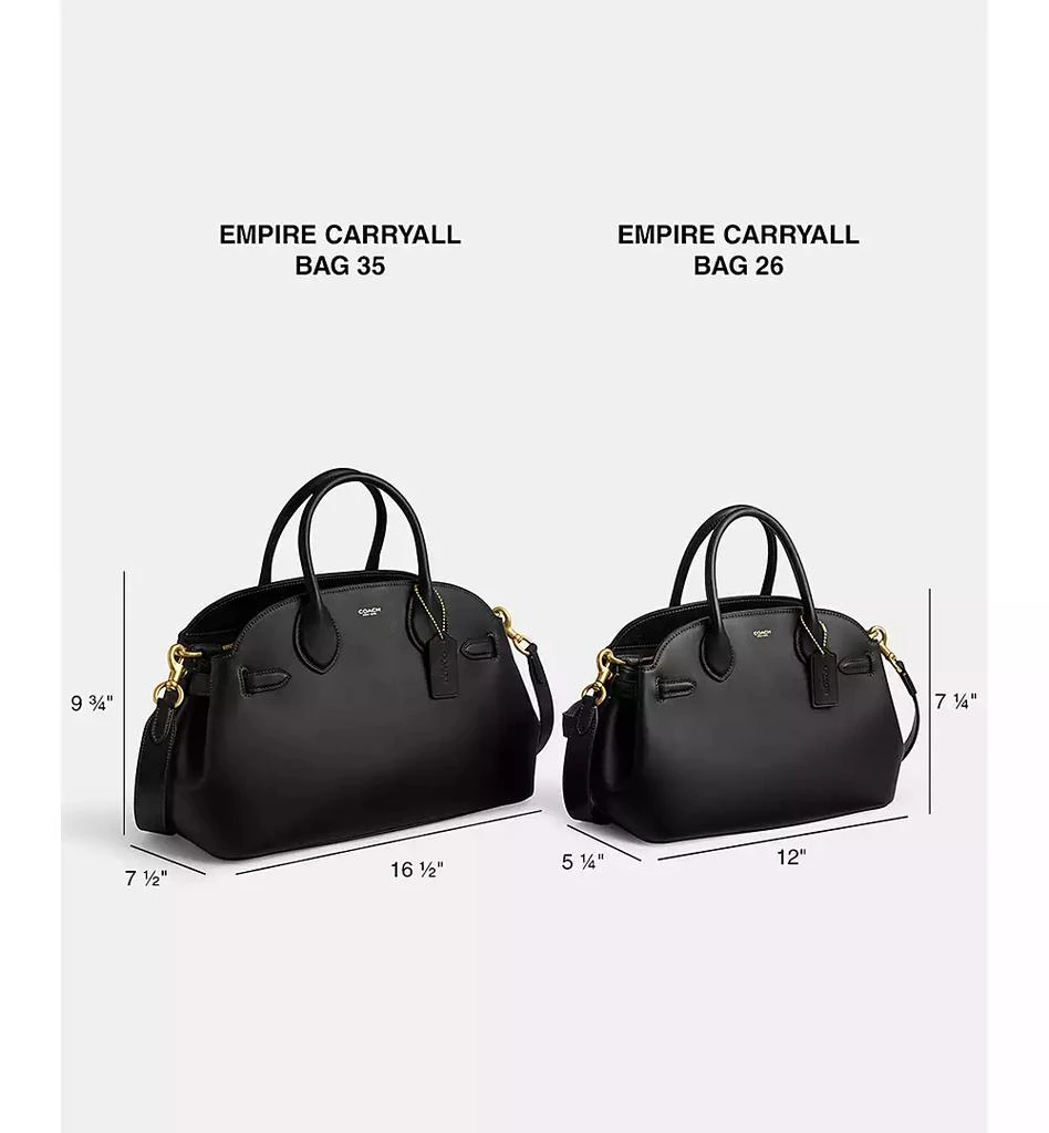 Coach Empire Large Soft Leather Carryall Bag 40 9