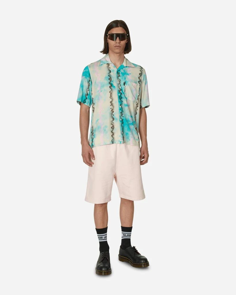 STUSSY Overdyed Stock Logo Sweatshorts Light Pink 4