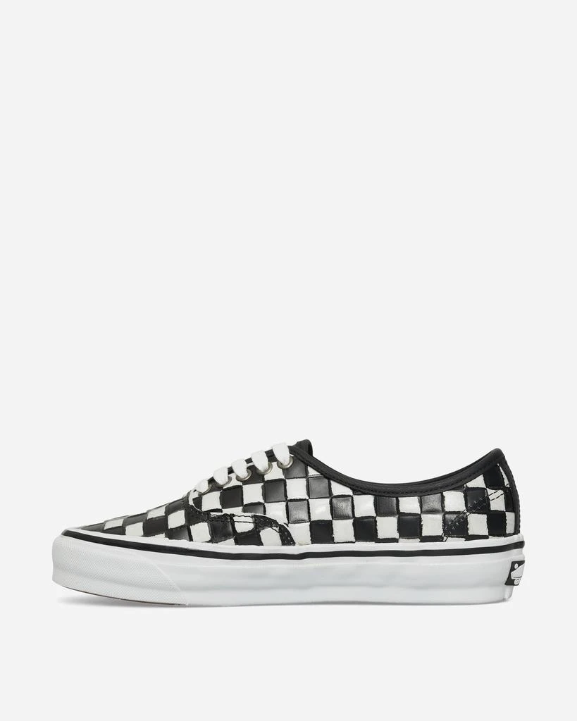 Vans Authentic 44 Leather Check Vibram Sneakers Black / White 3