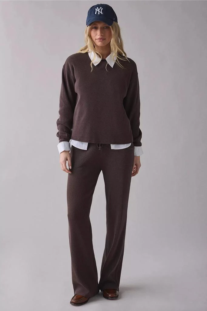 Frankies Bikinis Frankies Bikinis Noah Walnut Thermal Long Sleeve Tee 2