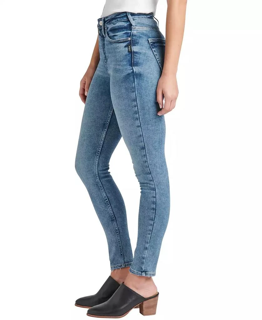 Silver Jeans Co. Women's Infinite Fit ONE SIZE FITS FOUR High Rise Skinny Jeans 6
