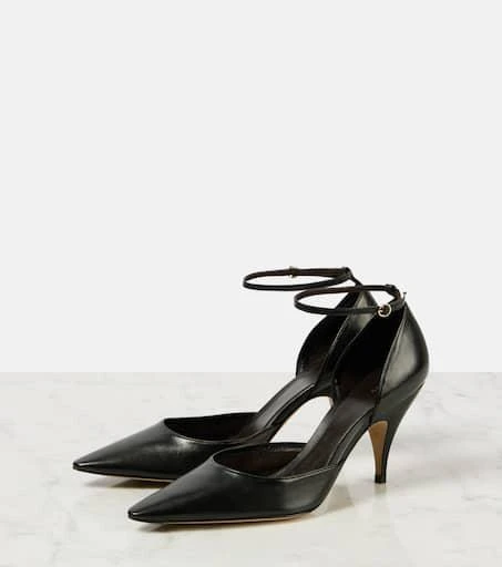 The Row Uxor leather pumps 4