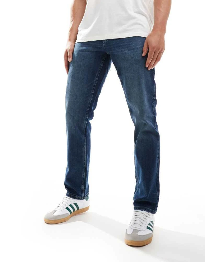 Farah Farah Elm slim jeans in denim wash 4