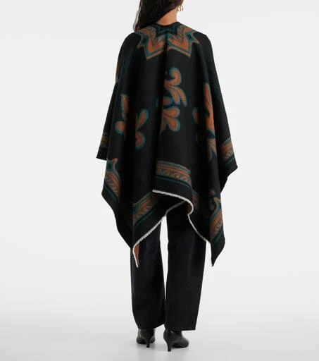 LA DOUBLE J Herald wool and silk shawl 3