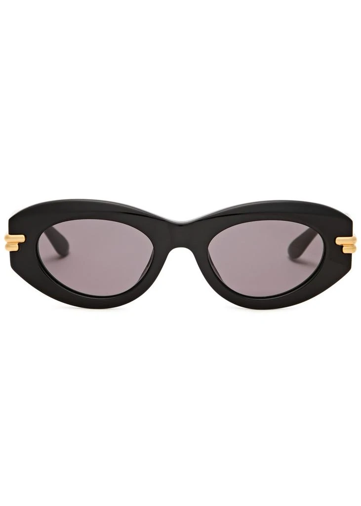 Bottega Veneta Oval-frame sunglasses 2