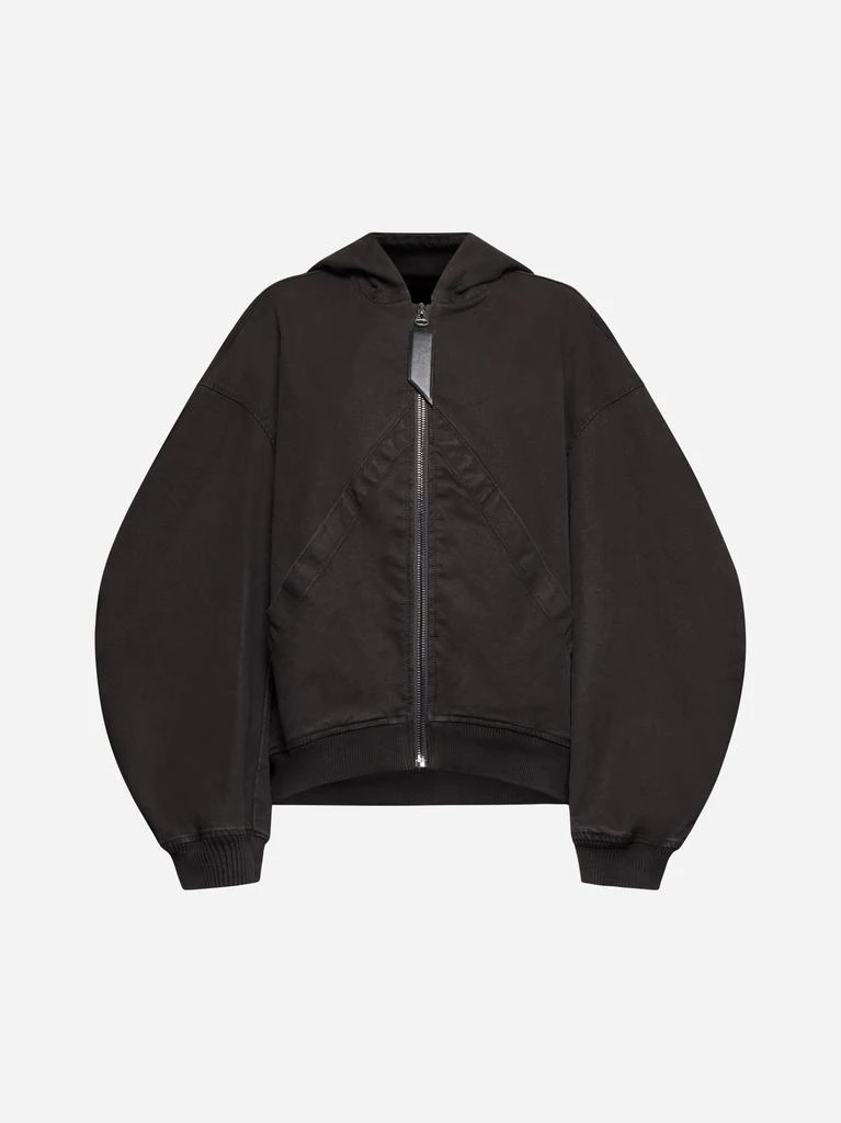 THE ATTICO Oversized cotton bomber jacket 1