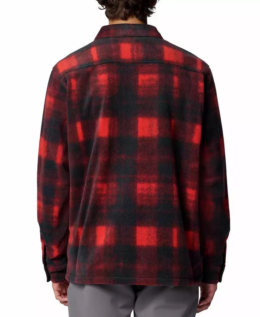 Columbia Men's Steens Mountain II Plaid Fleece Shirt Jacket 2