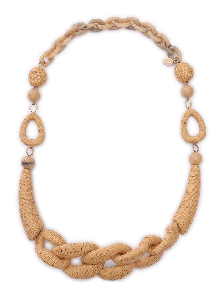 Weekend Max Mara Weekend Max Mara Logo Engraved Necklace 1