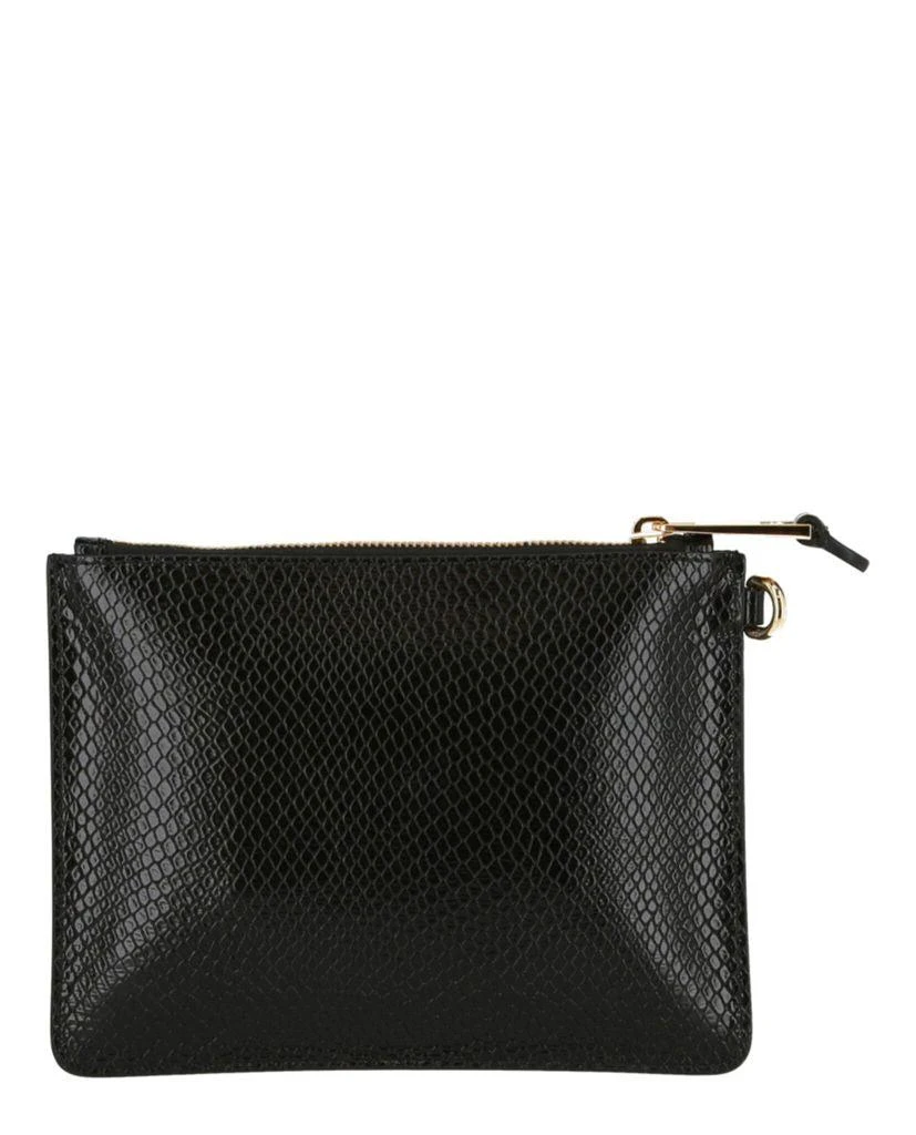 Moschino Moschino Logo Leather Clutch Bag 3