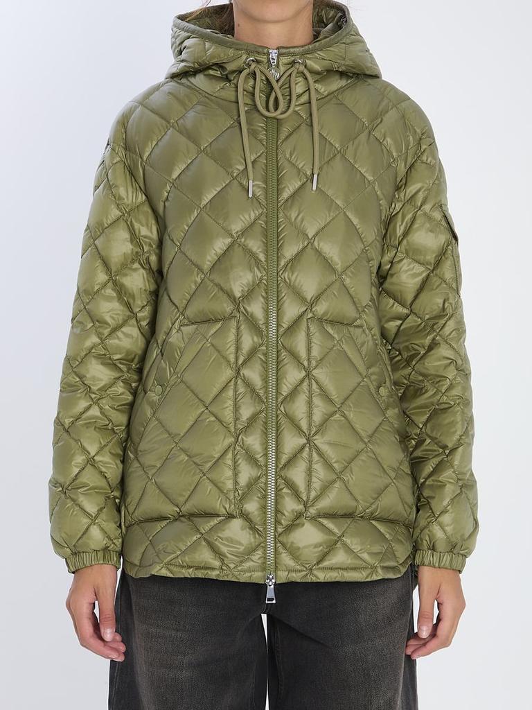 Moncler Green quilted jacket in nylon - Jackets - Compare