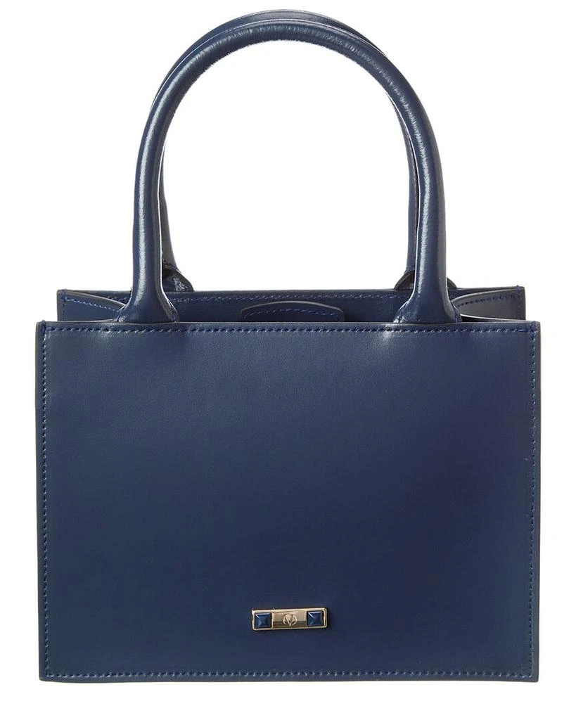 Mario Valentino Marie Broderie Leather Tote 2