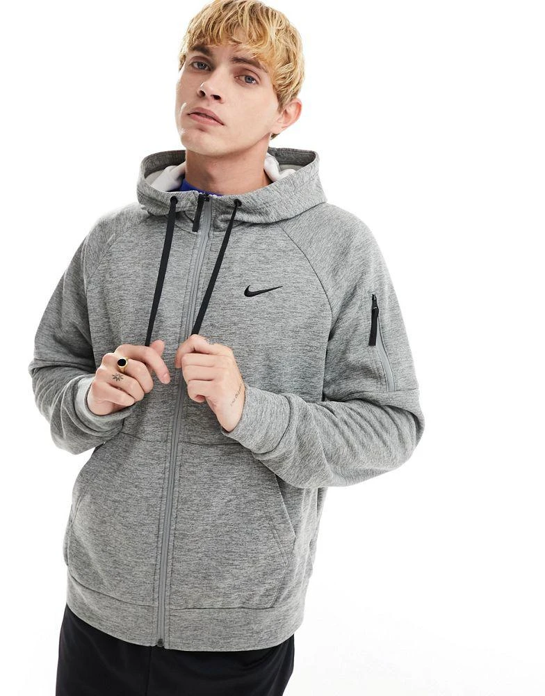 NIKE Nike Training Therma-FIT hoodie in dark grey 2