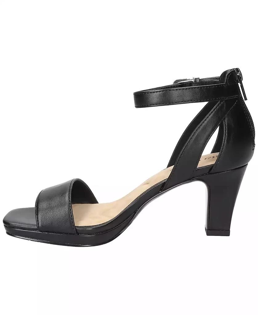 Easy Street Women's Ro Square Toe Heeled Sandals 7