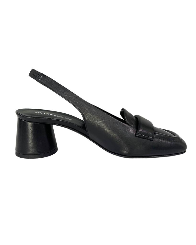 HALMANERA Halmanera - Women's Slingback Loafer with Stack Heel