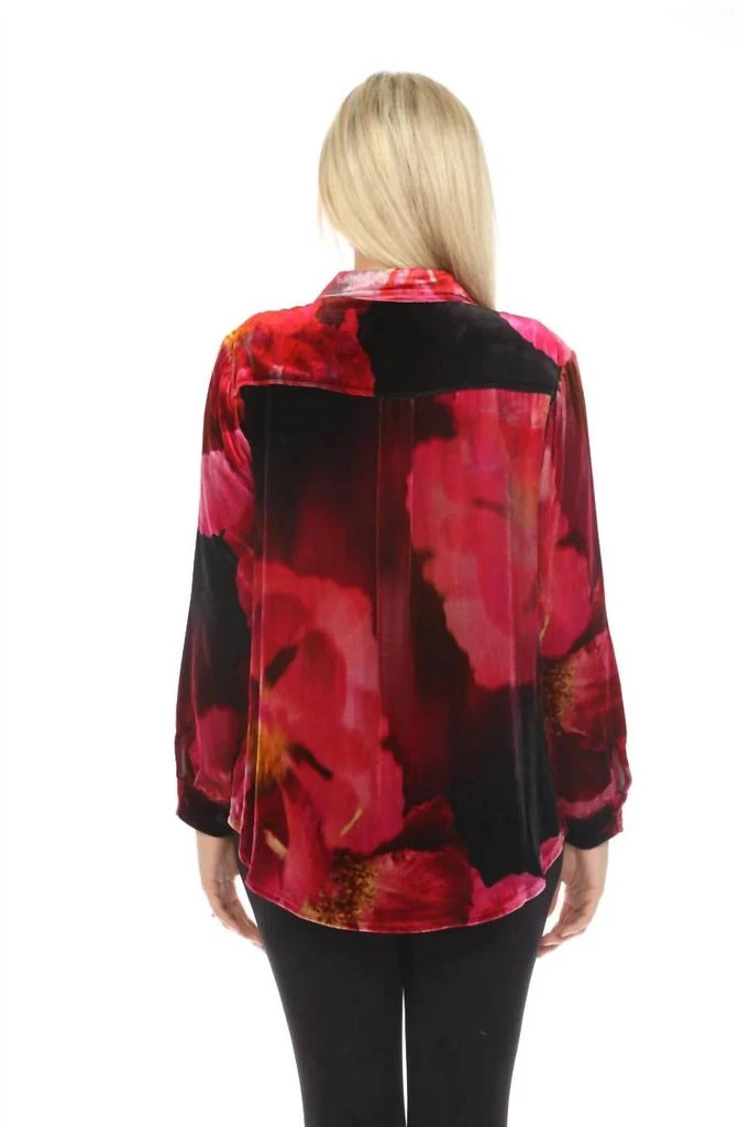 Johnny Was Johnny Was - Velvet Oversized Shirt 2