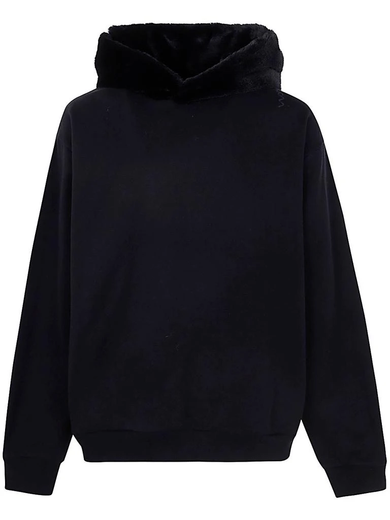 Marni Marni Long Sleeved Faux-Fur Hoodie 1