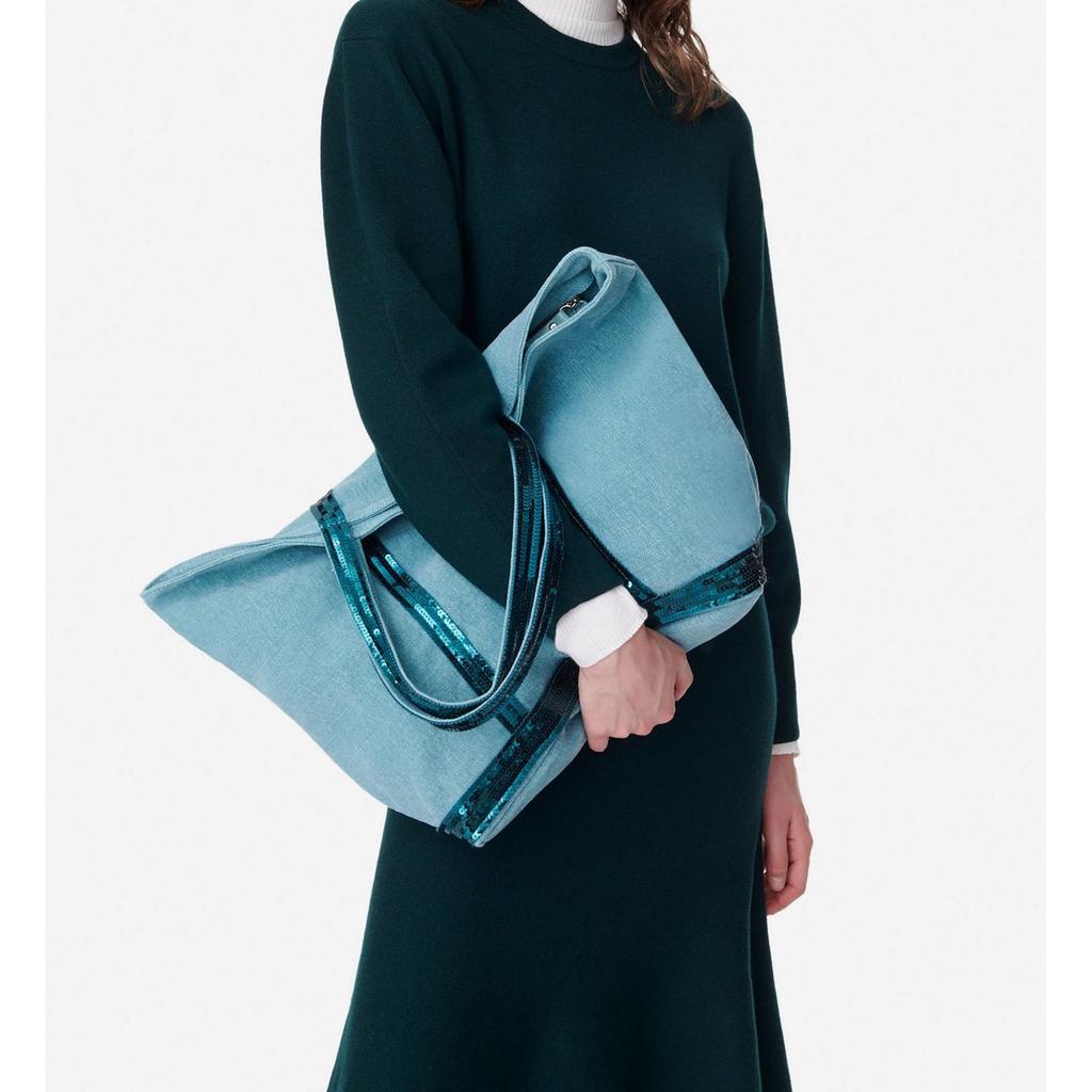 Vanessa Bruno Cabas Xl En Lin - Bleu