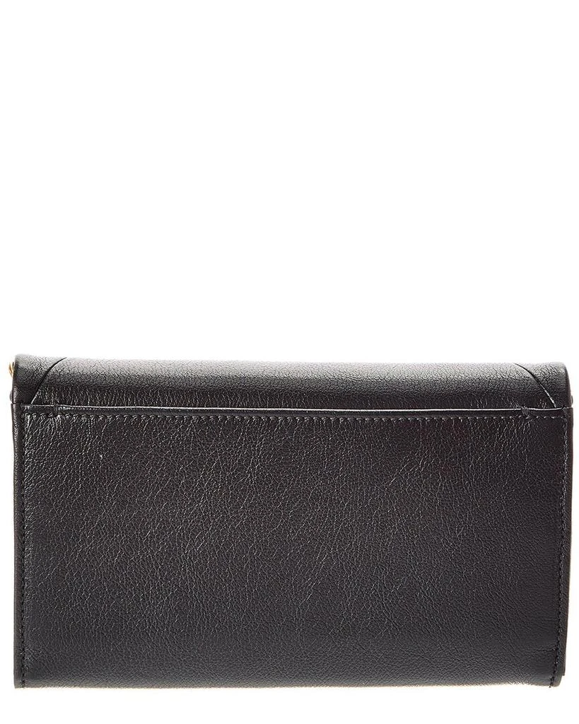 Chloé Spin Flap Leather Wallet On Chain 2