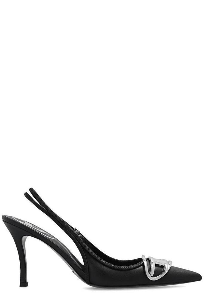 Diesel Diesel D-Venus Logo Plaque Pumps