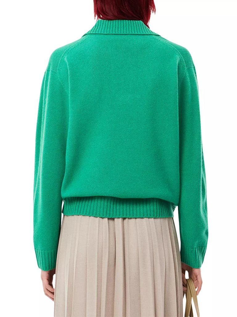 Lacoste Cashmere V-Neck Sweater 4