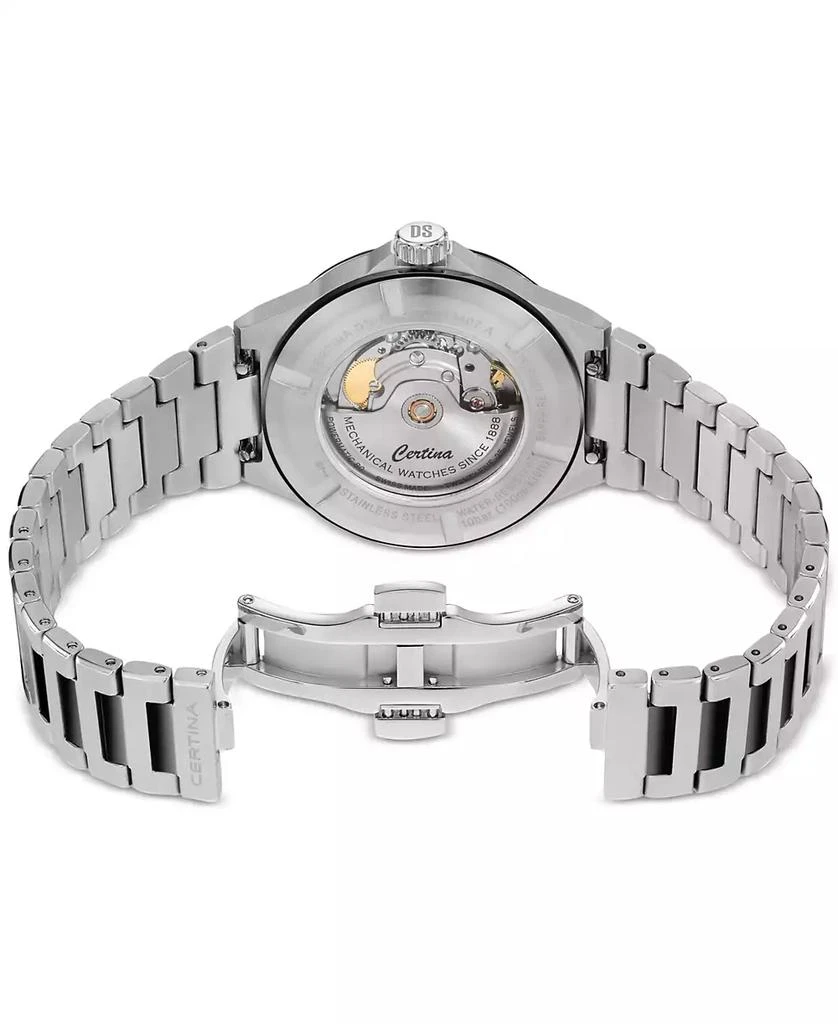 Certina Unisex Swiss Automatic DS-7 Powermatic 80 Stainless Steel Bracelet Watch 39mm 5