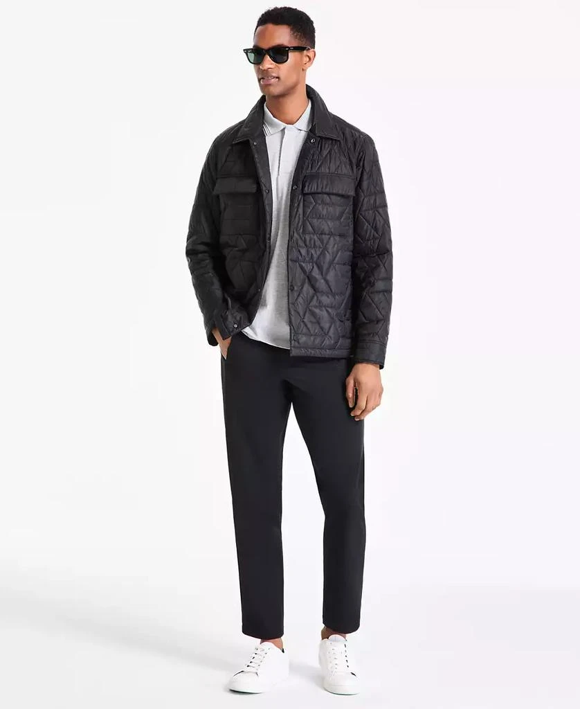 Alfani Men's Quilted Shirt Jacket, Exclusively at Macy's 2