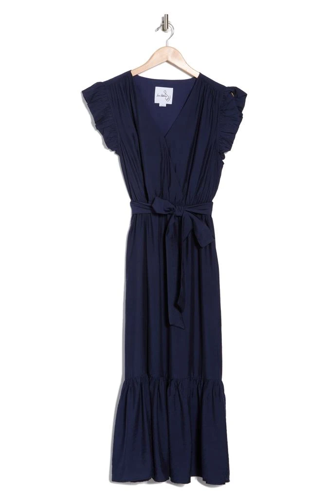 Sam Edelman Flutter Cap Sleeve Maxi Dress 1