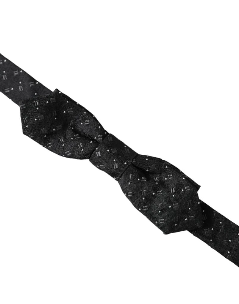 Dolce 
Gabbana Silk Patterned Adjustable Neck Men Papillon Bow Men
s Tie 2