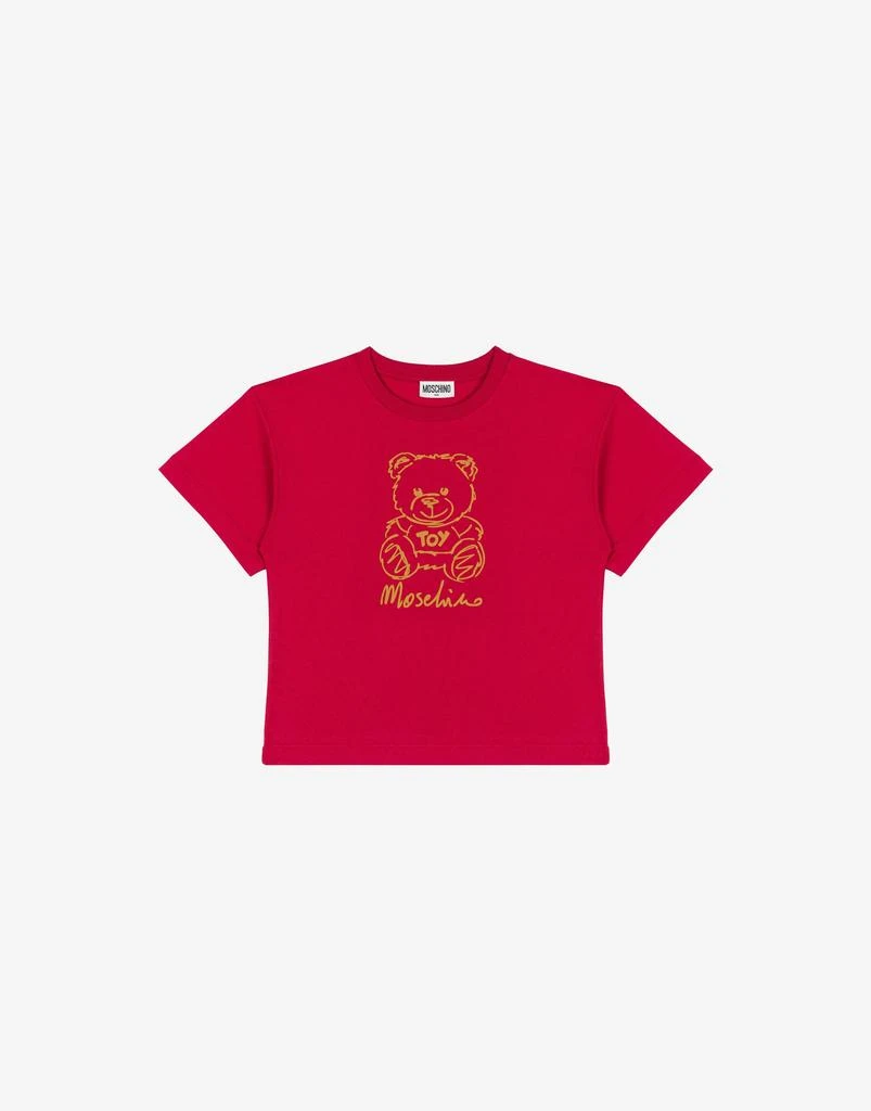 Moschino Teddy Print Jersey T-shirt 1