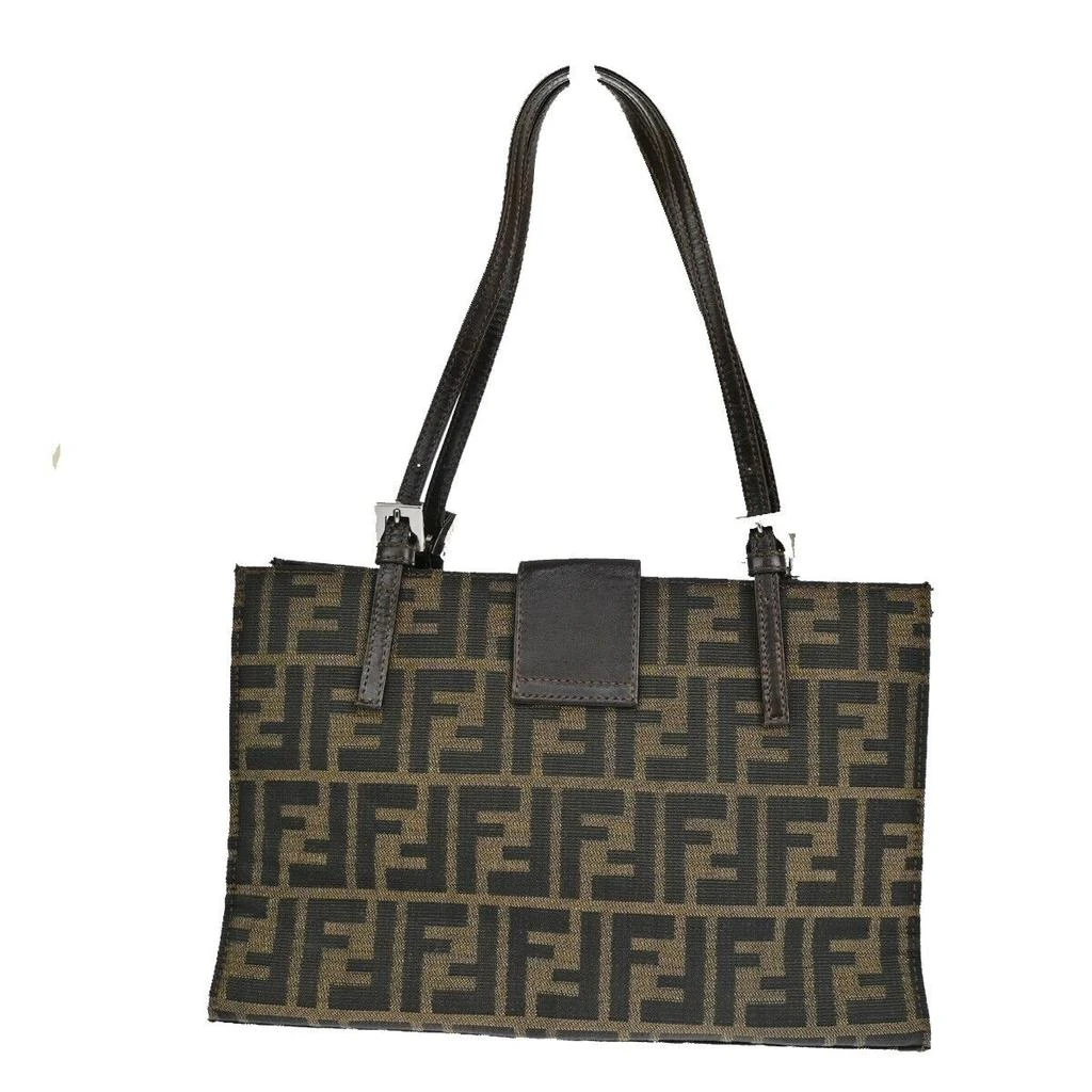 Fendi Fendi Zucca  Canvas Tote Bag (Pre-Owned) 2