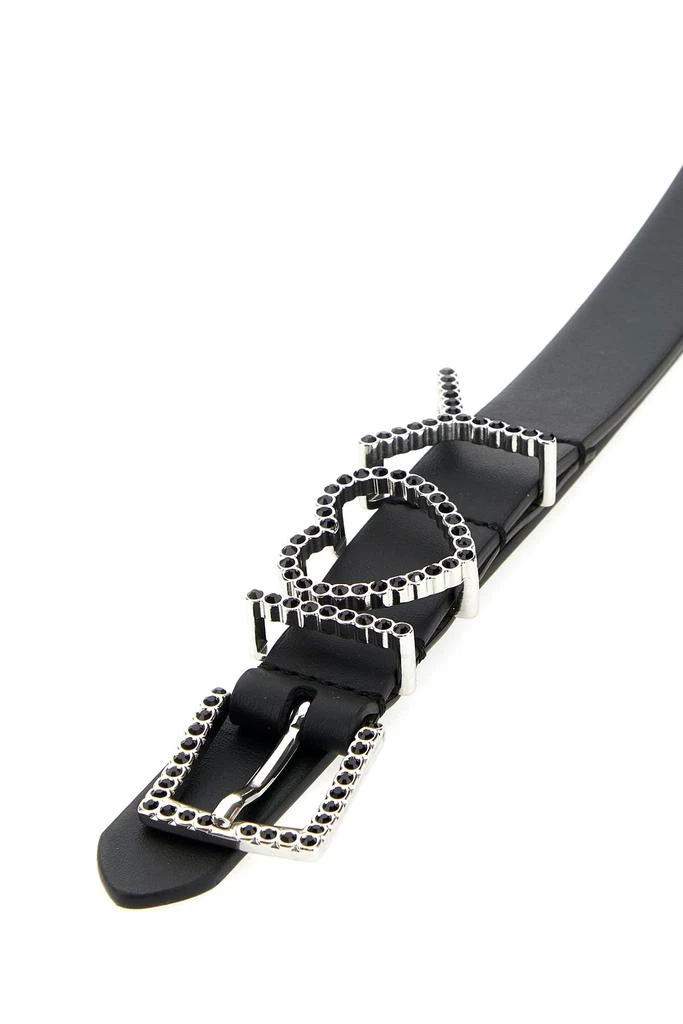 Y/Project Black leather belt 3