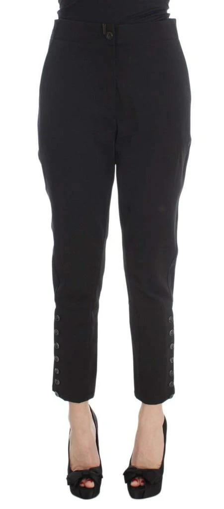 ERMANNO ERMANNO SCERVINO Women  Cotton Blend Capri Cropped Pants 1