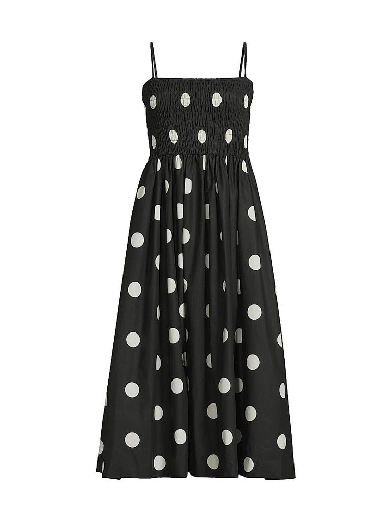 Ciao Lucia Mael Polka Dot A-Line Midi-Dress 1