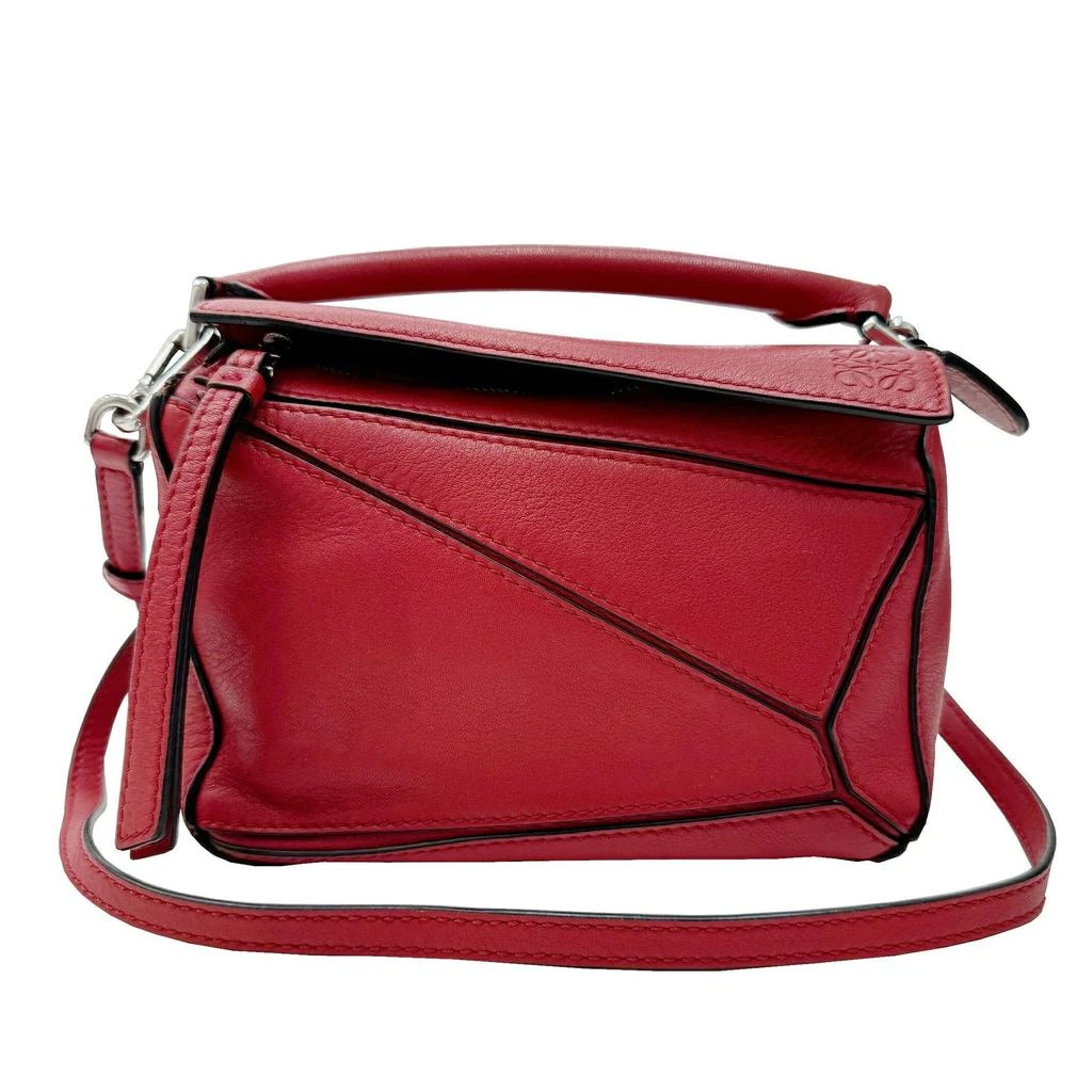 Loewe Loewe Puzzle  Pony-Style Calfskin Shoulder Bag (Pre-Owned) 1
