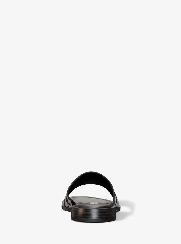 Michael Kors Hannah Logo Jacquard Slide Sandal 4