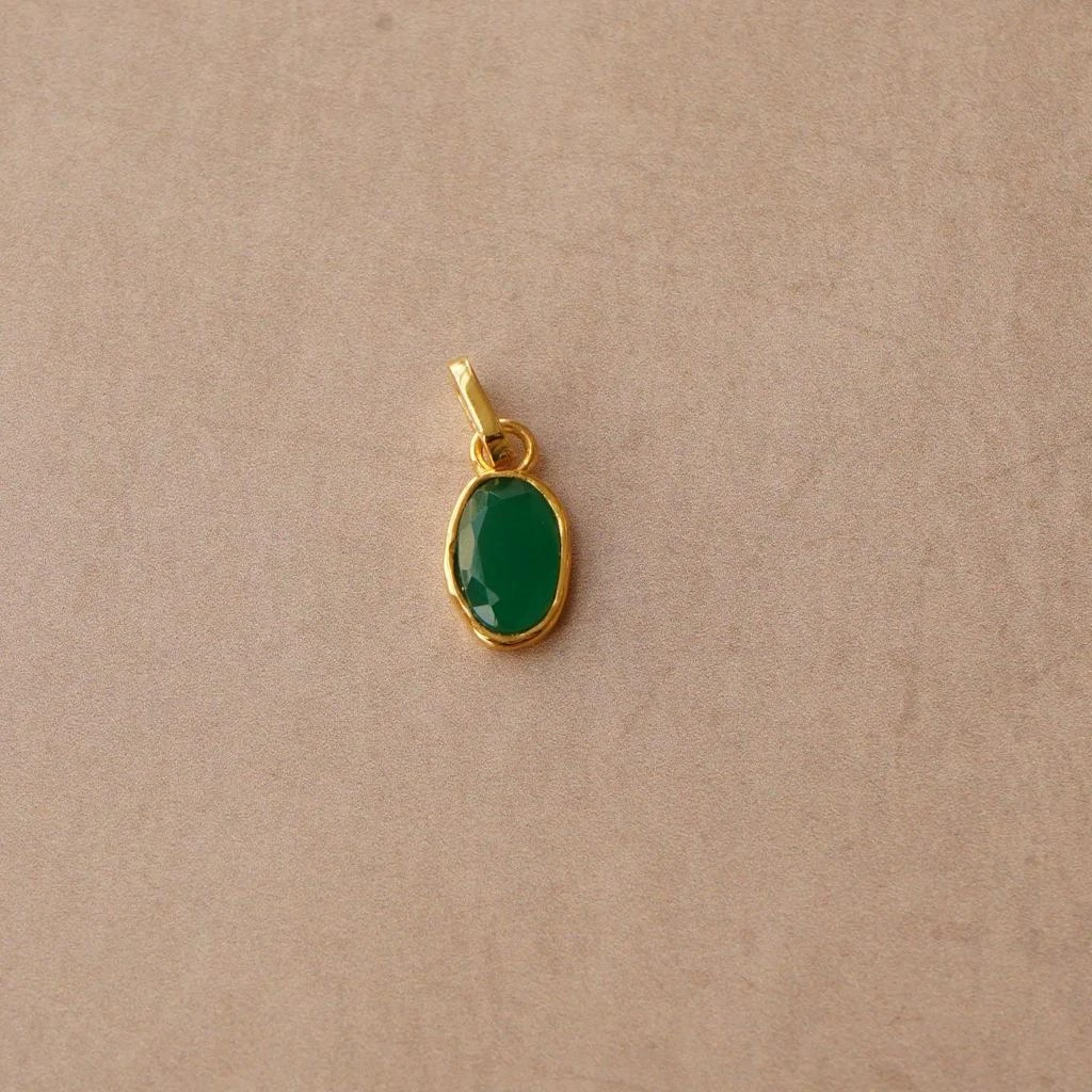 Orelia LUXE LUXE Green Agate Charm 3