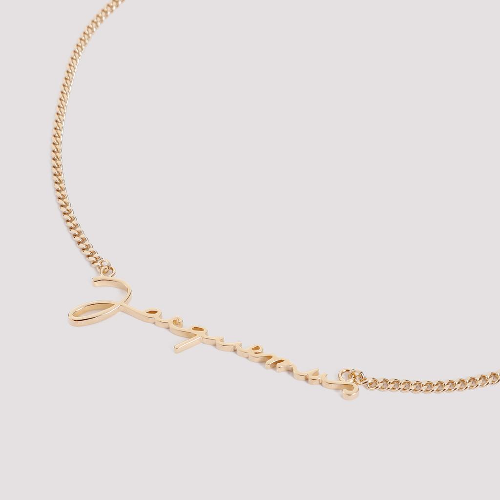 ネックレス・ペンダント JACQUEMUS LA CHAINE JACQUEMUS NECKLACE Buy Jacquemus Gold La Chain Signature Necklace in Gold