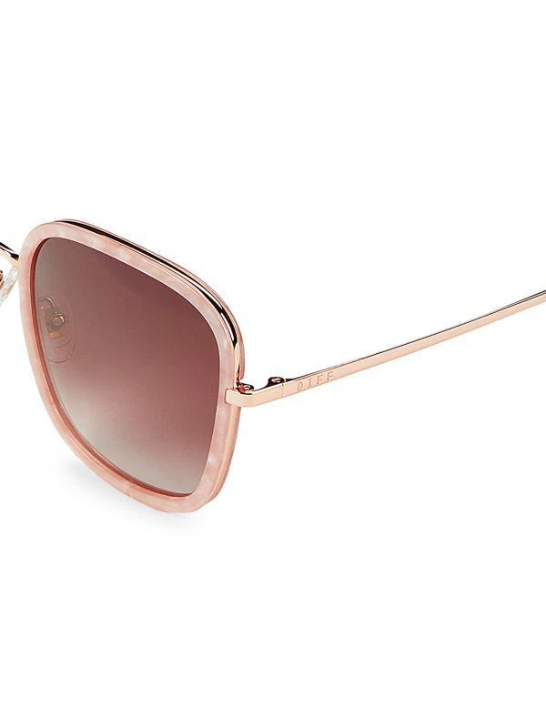 DIFF Eyewear 65MM Square Sunglasses 3