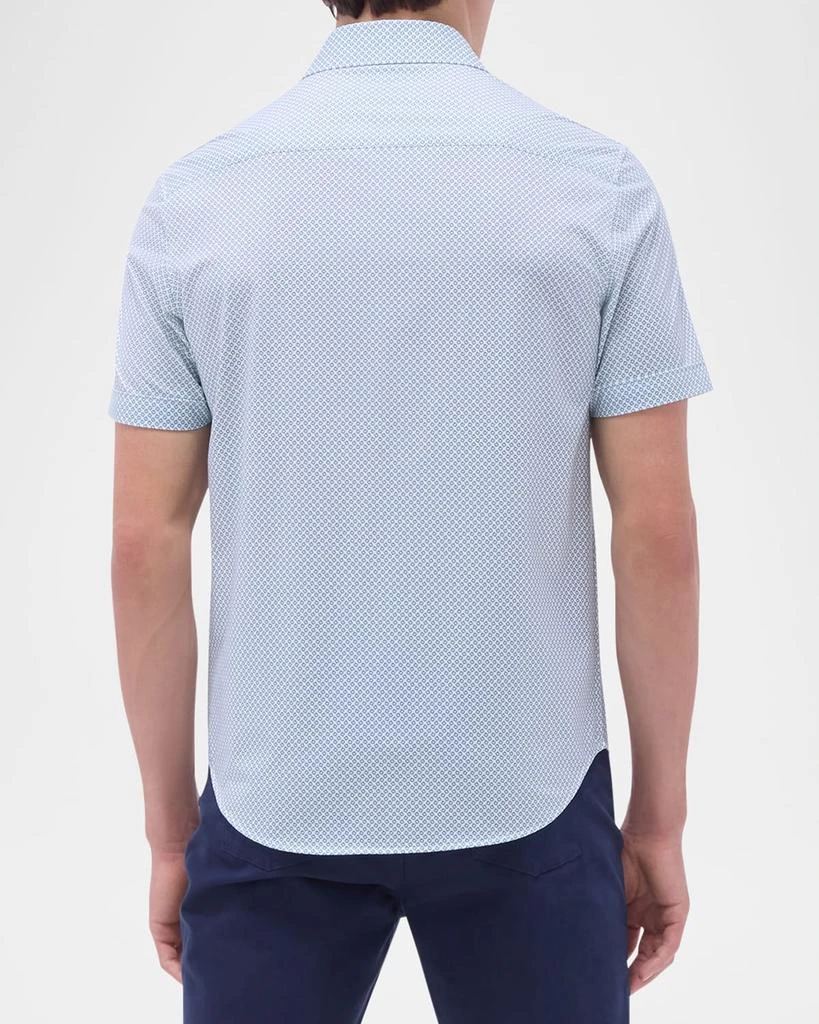 BUGATCHI Men's Miles OoohCotton Geometric Short-Sleeve Shirt 3